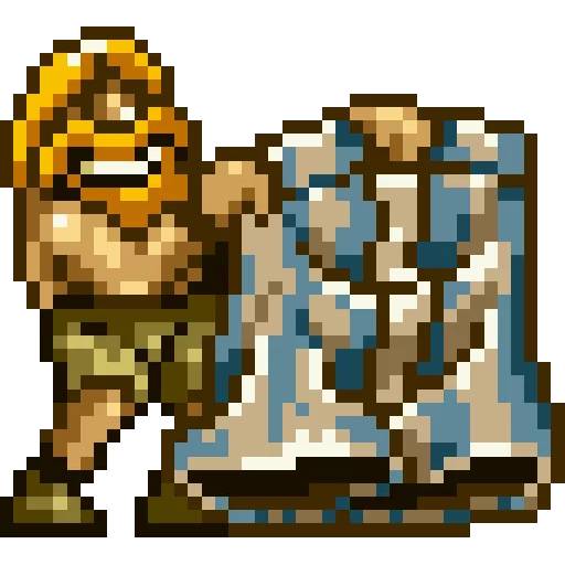 Набор стикеров Metal Slug для WhatsApp 23