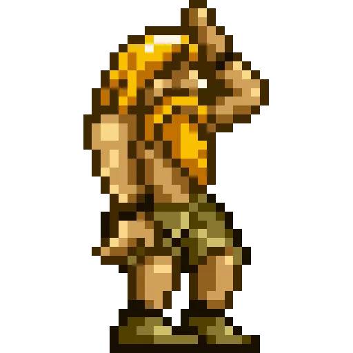 Набор стикеров Metal Slug для WhatsApp 24