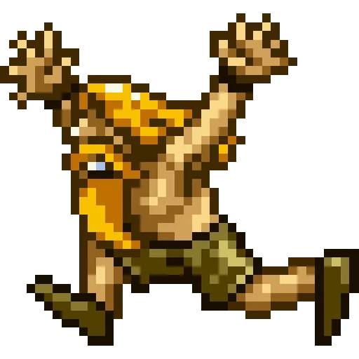 Набор стикеров Metal Slug для WhatsApp 25