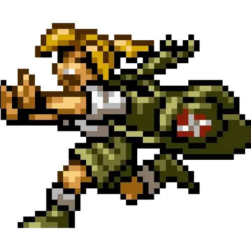 Набор стикеров Metal Slug для WhatsApp 28
