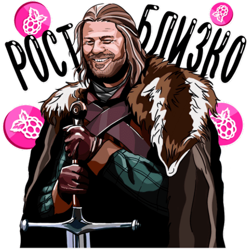 Набор стикеров MLNK Malinka для WhatsApp 26