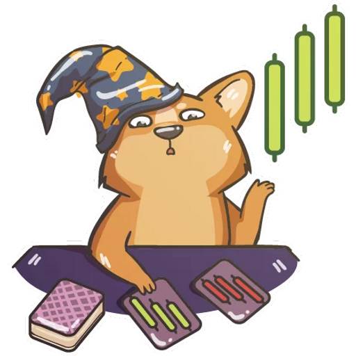 Набор стикеров MuchCryptoBotDoge для WhatsApp 4