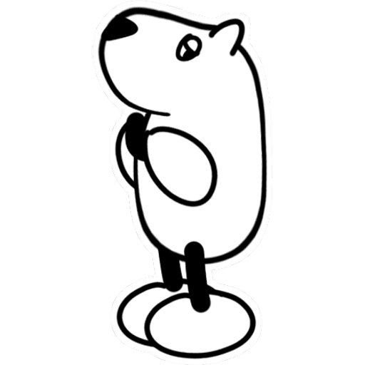 Набор стикеров Muki для WhatsApp 10