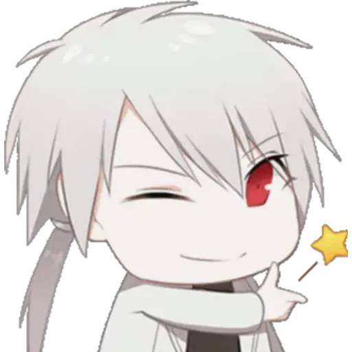 Набор стикеров mystic messenger 2 для WhatsApp 12