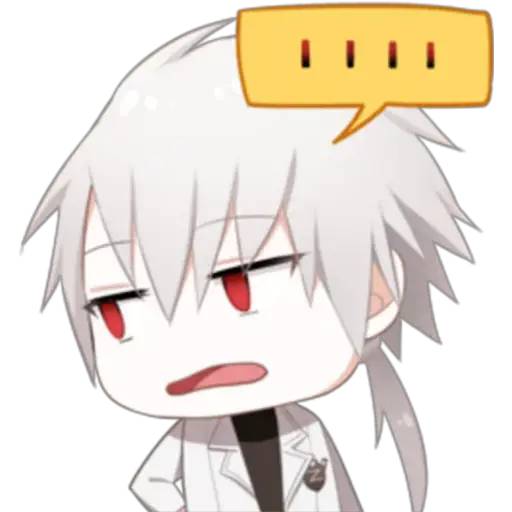 Набор стикеров mystic messenger 2 для WhatsApp 13