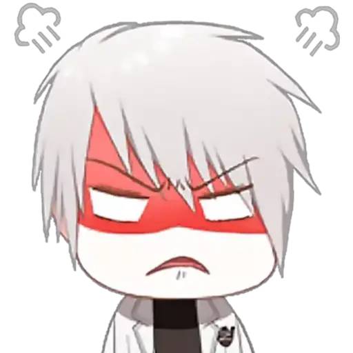 Набор стикеров mystic messenger 2 для WhatsApp 15