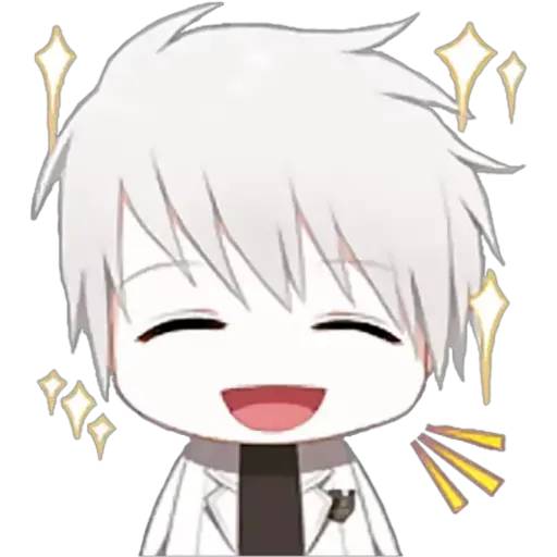 Набор стикеров mystic messenger 2 для WhatsApp 16