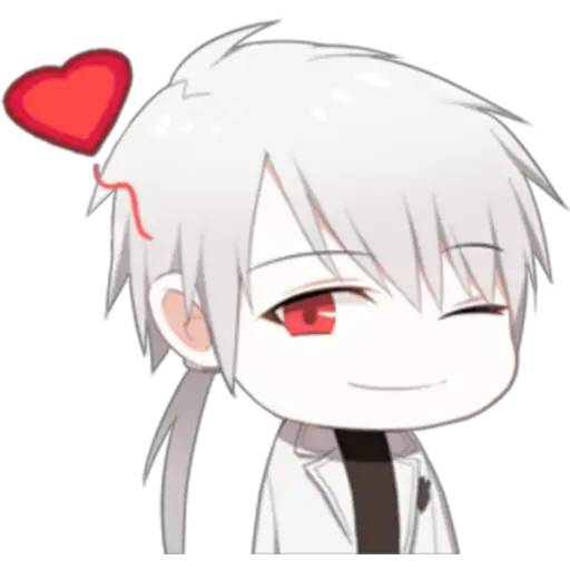 Набор стикеров mystic messenger 2 для WhatsApp 17