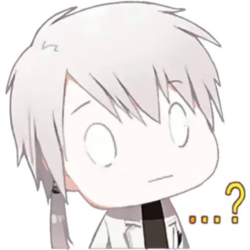 Набор стикеров mystic messenger 2 для WhatsApp 19