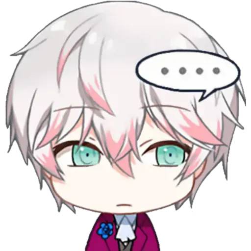 Набор стикеров mystic messenger 2 для WhatsApp 26