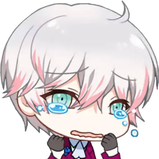 Набор стикеров mystic messenger 2 для WhatsApp 28