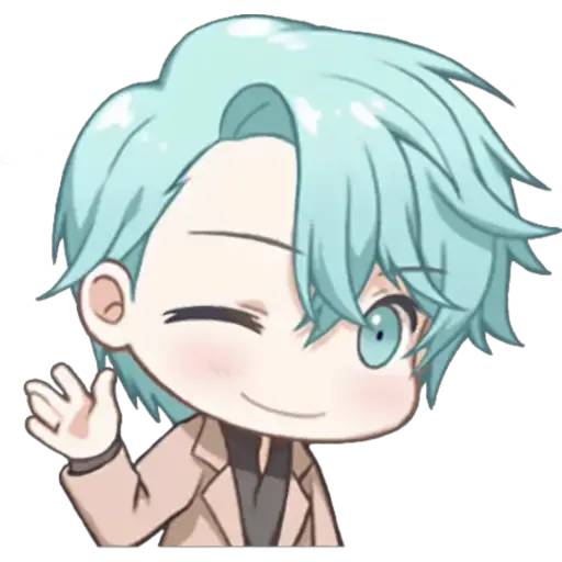 Набор стикеров mystic messenger 2 для WhatsApp 29