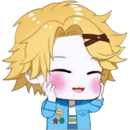 Набор стикеров mystic messenger для WhatsApp 2