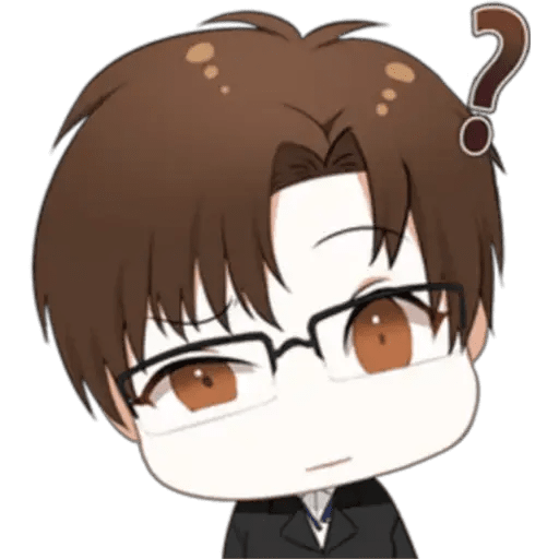 Набор стикеров mystic messenger для WhatsApp 23