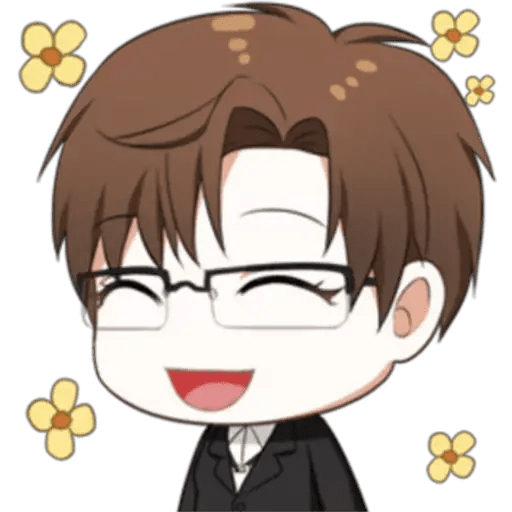 Набор стикеров mystic messenger для WhatsApp 25