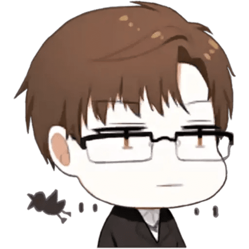 Набор стикеров mystic messenger для WhatsApp 28