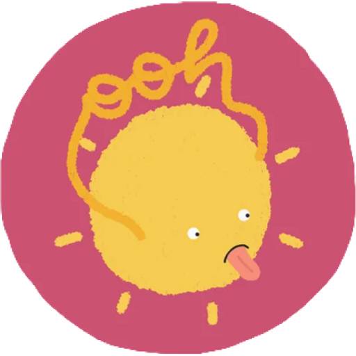 Набор стикеров Negative Sunny для WhatsApp 15