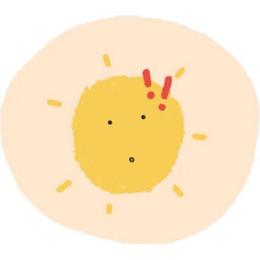 Набор стикеров Negative Sunny для WhatsApp 5