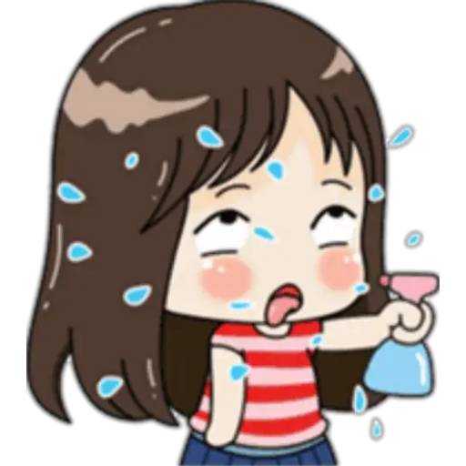 Набор стикеров Niña Linda для WhatsApp 20