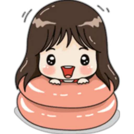 Набор стикеров Niña Linda для WhatsApp 24