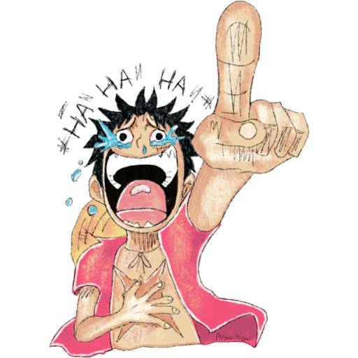 Набор стикеров Onepiece для WhatsApp 1