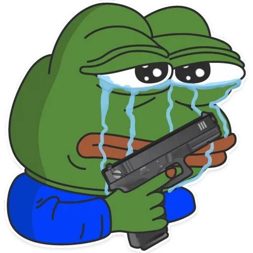 Набор стикеров Pepe Stickers Collection 1 для WhatsApp 14