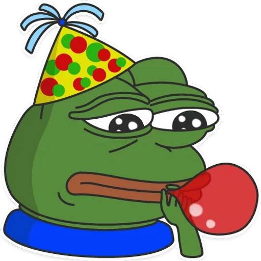 Набор стикеров Pepe Stickers Collection 1 для WhatsApp 16