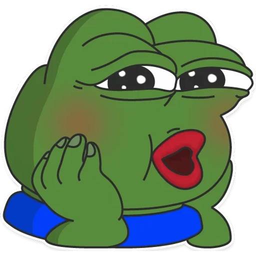 Набор стикеров Pepe Stickers Collection 1 для WhatsApp 21