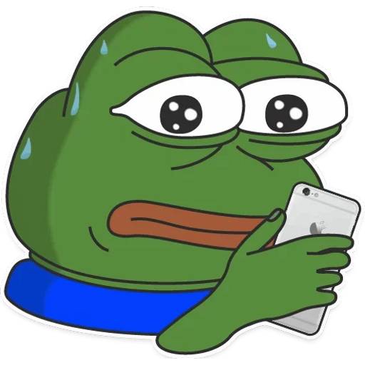 Набор стикеров Pepe Stickers Collection 1 для WhatsApp 22