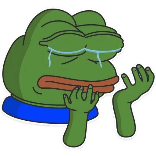 Набор стикеров Pepe Stickers Collection 1 для WhatsApp 23