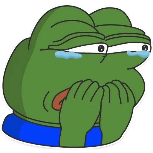 Набор стикеров Pepe Stickers Collection 1 для WhatsApp 29