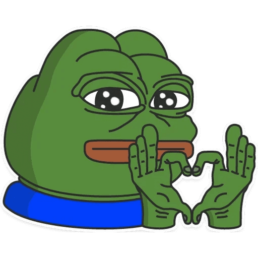 Набор стикеров Pepe Stickers Collection 2 для WhatsApp 10