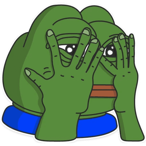 Набор стикеров Pepe Stickers Collection 2 для WhatsApp 11