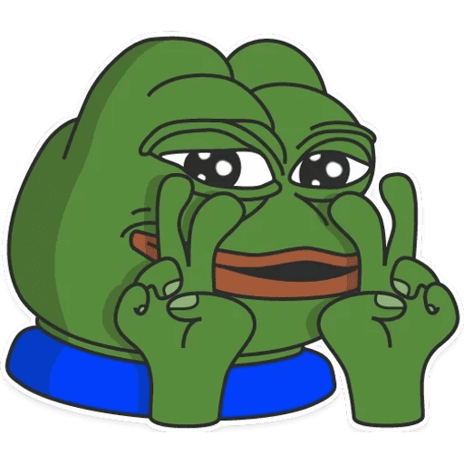 Набор стикеров Pepe Stickers Collection 2 для WhatsApp 12