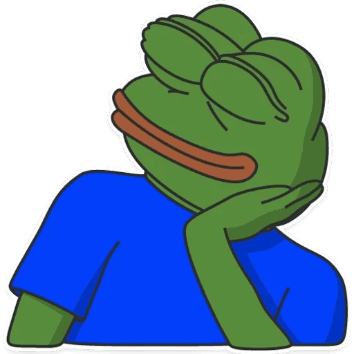 Набор стикеров Pepe Stickers Collection 2 для WhatsApp 24