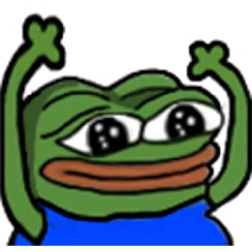 Набор стикеров Pepe the frog для WhatsApp 10