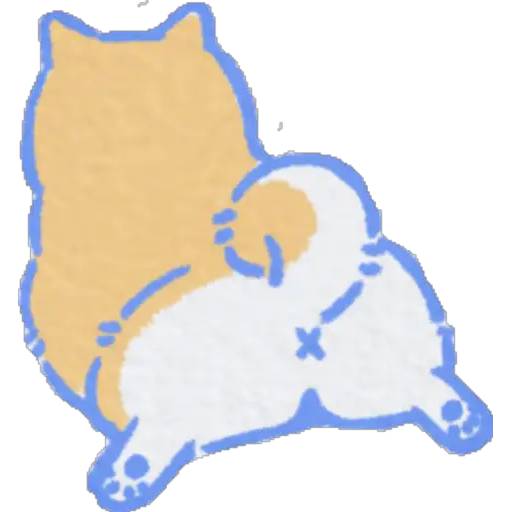 Набор стикеров Perrito cute для WhatsApp 1