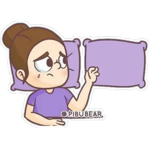 Набор стикеров 🟤💜Pibubear💜🟤 для WhatsApp 27