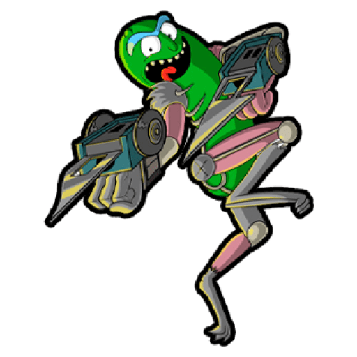 Набор стикеров Pickle Rick (Rick and Morty) для WhatsApp 15