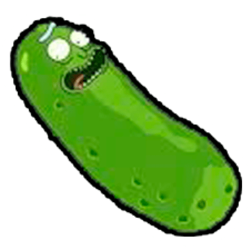 Набор стикеров Pickle Rick (Rick and Morty) для WhatsApp 17
