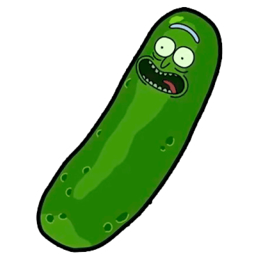 Набор стикеров Pickle Rick (Rick and Morty) для WhatsApp 2