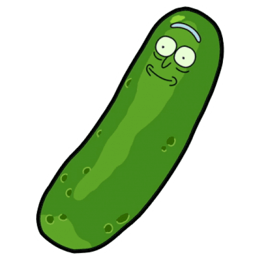 Набор стикеров Pickle Rick (Rick and Morty) для WhatsApp 3