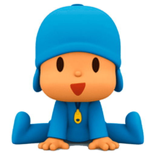 Набор стикеров Pocoyo & Friends для WhatsApp 2