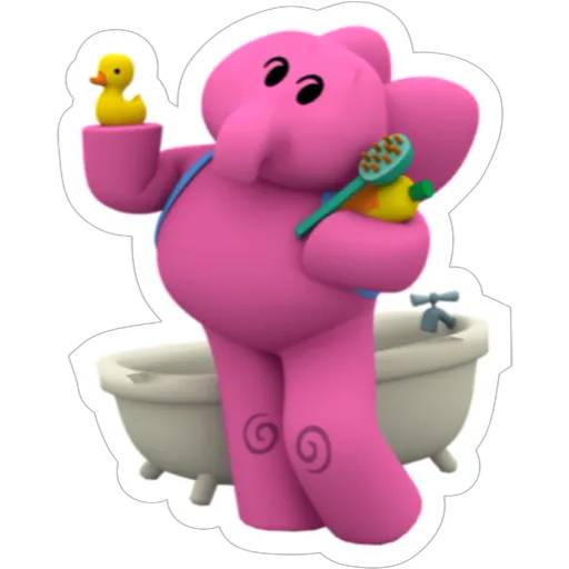 Набор стикеров Pocoyo stickers для WhatsApp 14