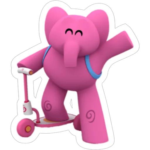 Набор стикеров Pocoyo stickers для WhatsApp 15