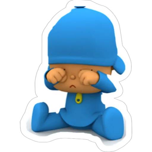 Набор стикеров Pocoyo stickers для WhatsApp 4