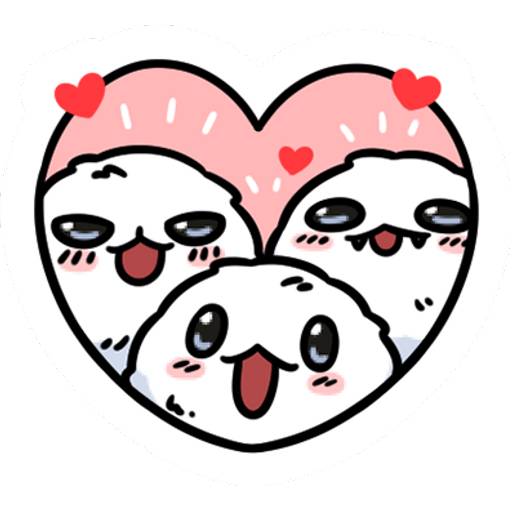 Набор стикеров Popoi is so cute для WhatsApp 1