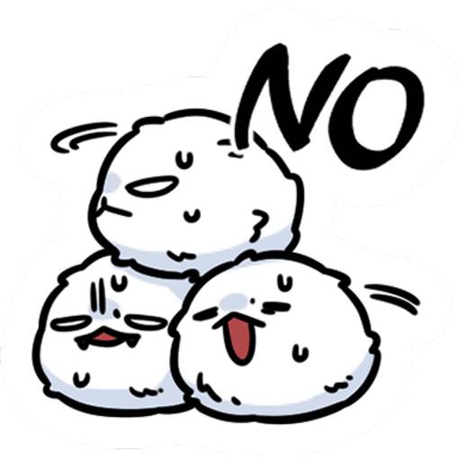 Набор стикеров Popoi is so cute для WhatsApp 11