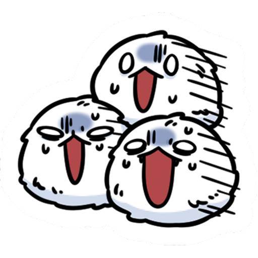 Набор стикеров Popoi is so cute для WhatsApp 12