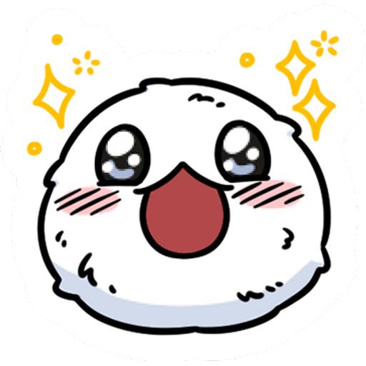 Набор стикеров Popoi is so cute для WhatsApp 16